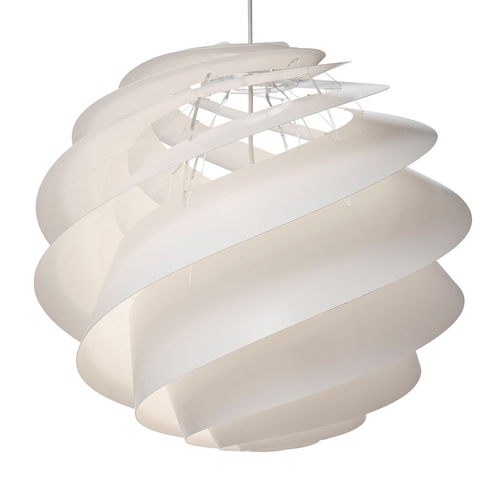 LE KLINT Swirl 3 - Designer-Hängeleuchte in Weiß