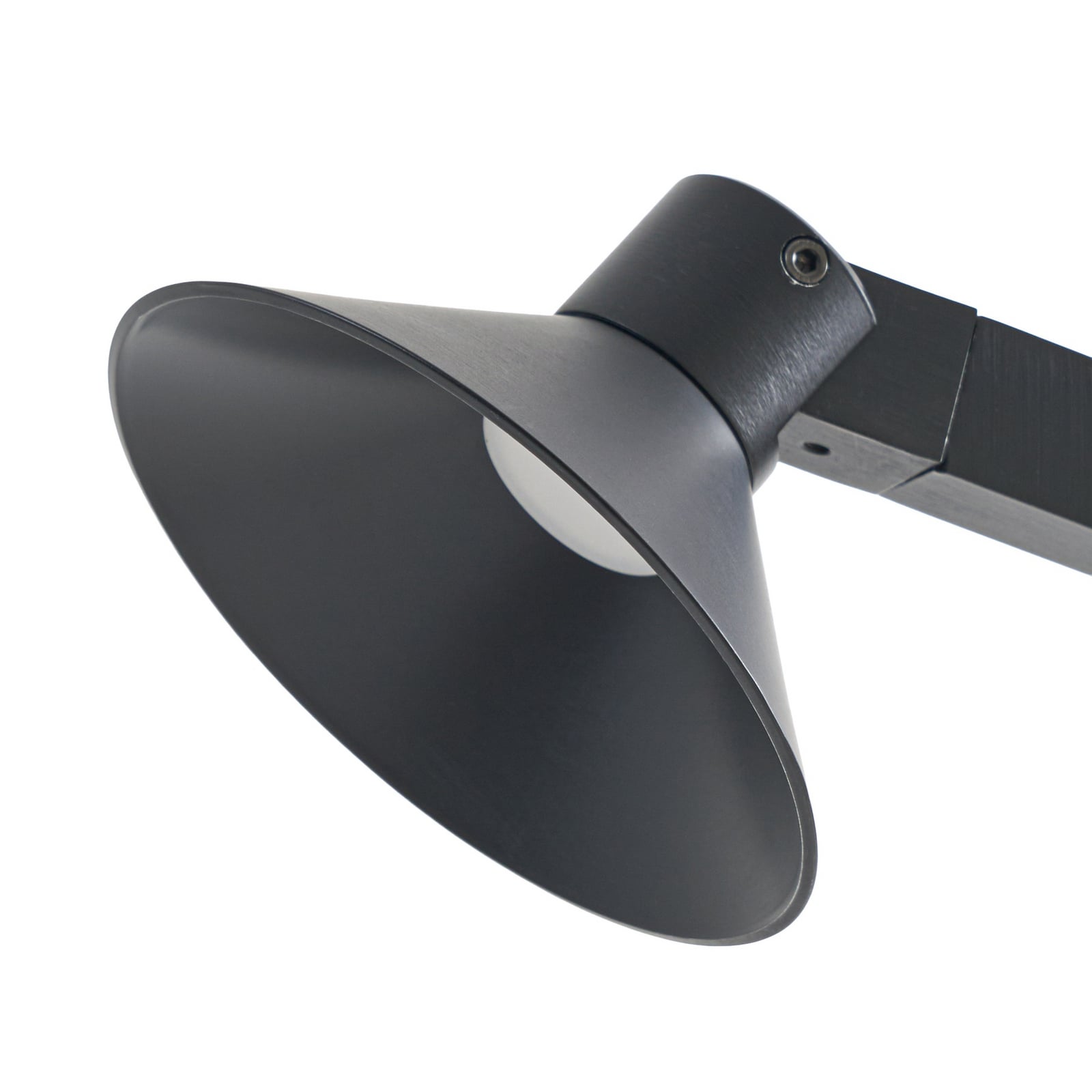 Steve LED álló világítás, 130 cm, fekete, dimmelhető fényerő - Lucande