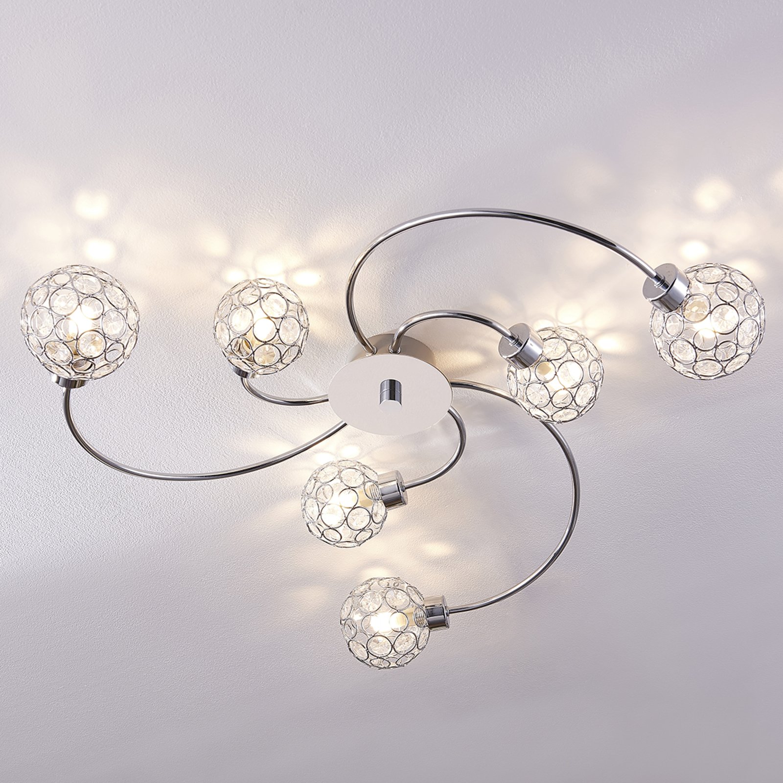 Tyron - lampada LED da soffitto decorativa