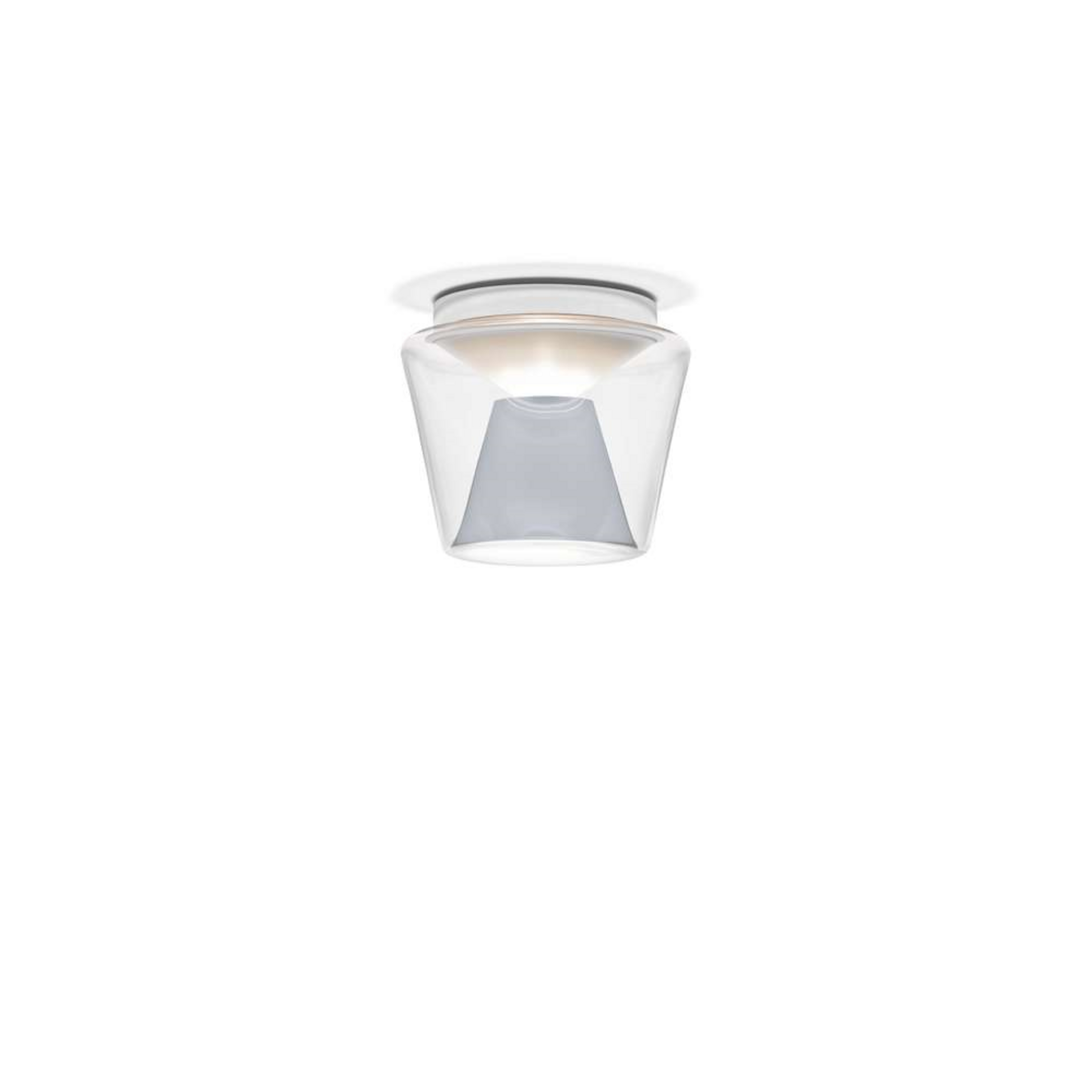 Annex LED Loftlampe S Clear/Polished Aluminium - Serien Lighting