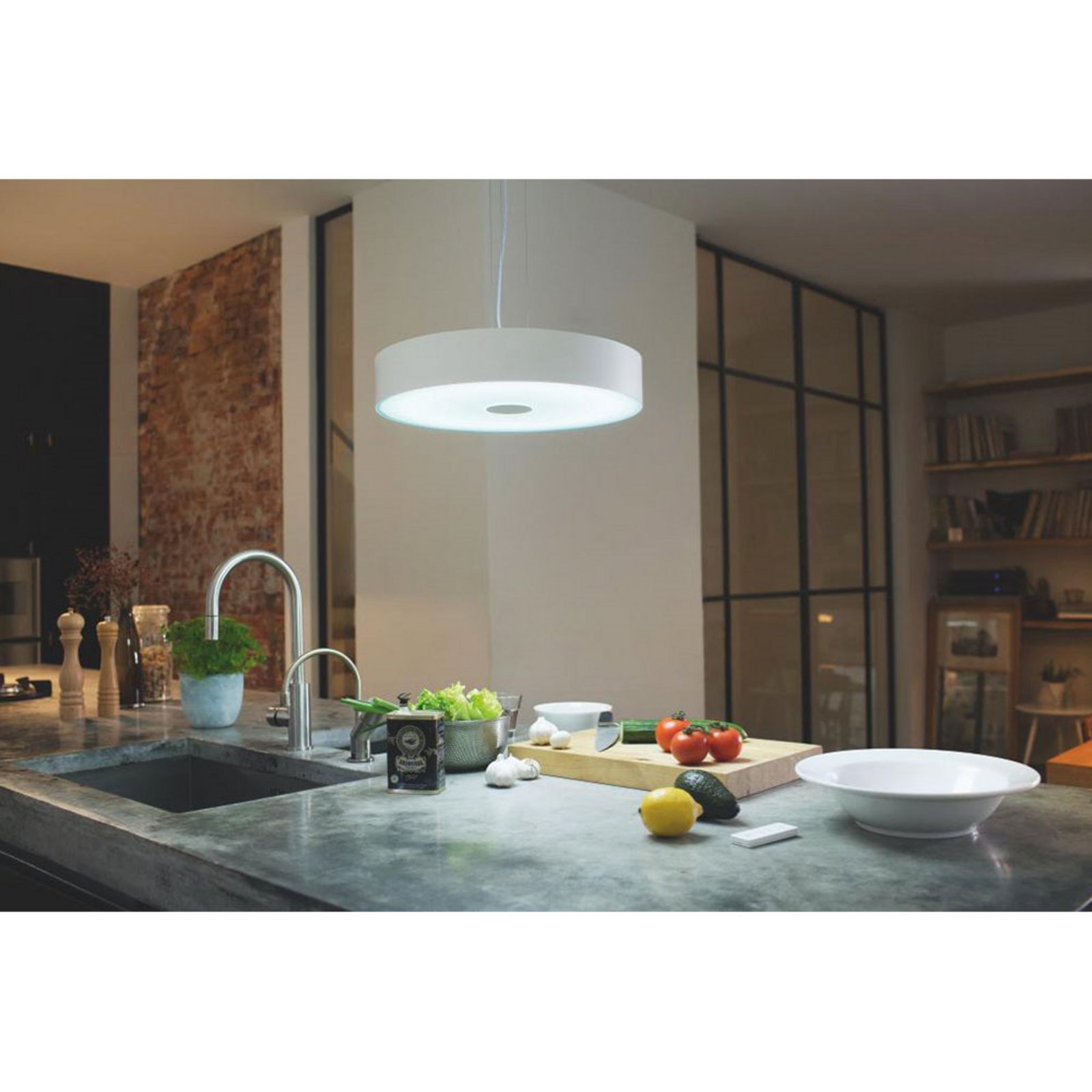 Fair Hue Lustră Pendul White Amb. White - Philips Hue