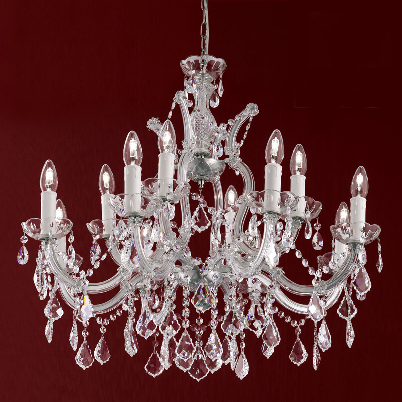 Crystal chandelier Maria Theresia, 12-bulb