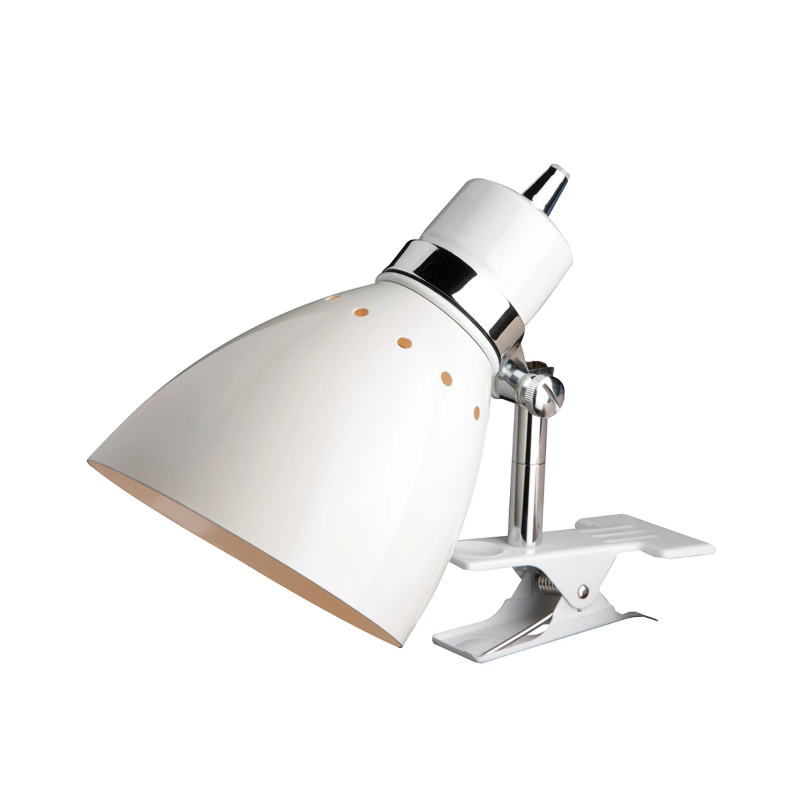 Upínacia lampa Spring, biela