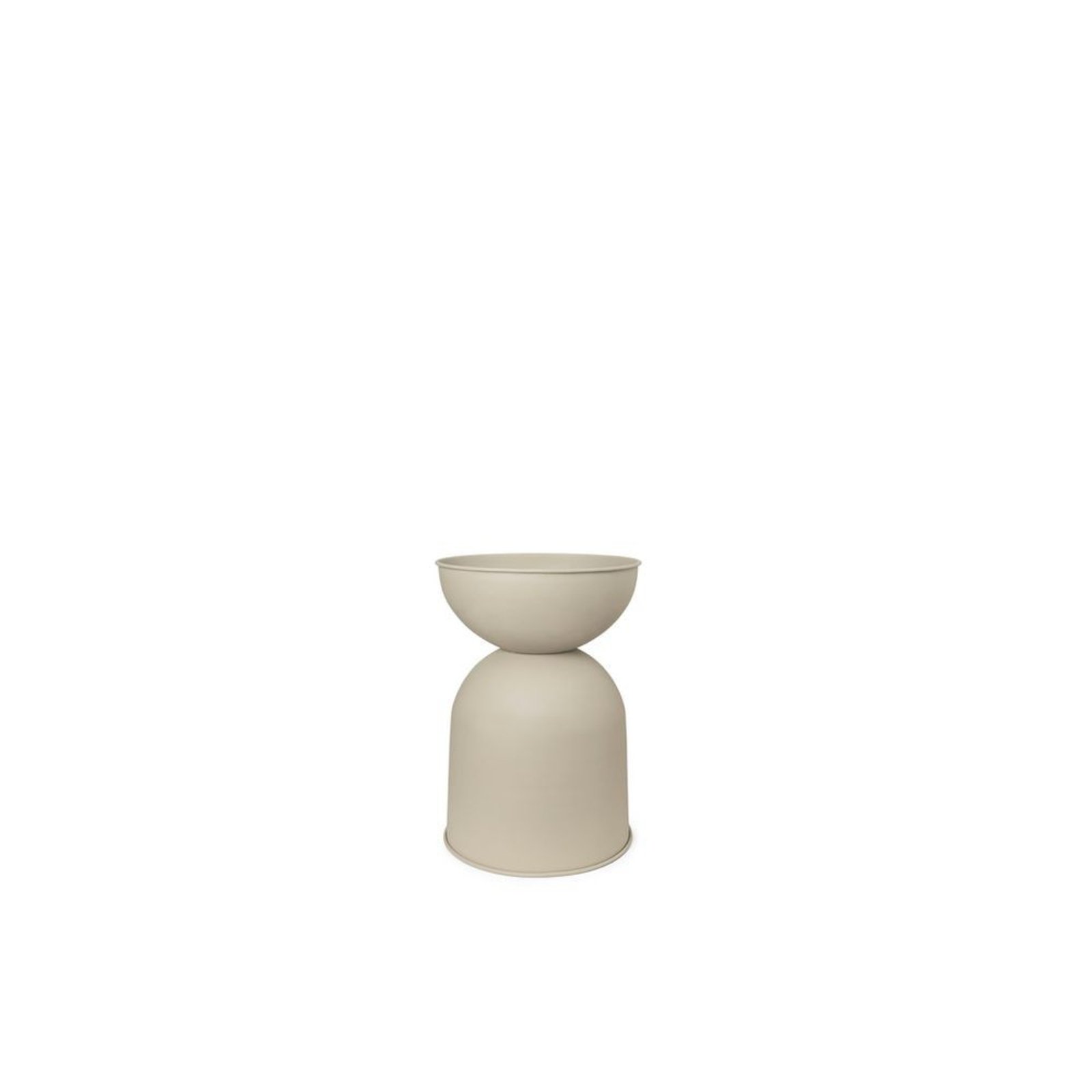 Hourglass Pot Small Cashmere - ferm LIVING