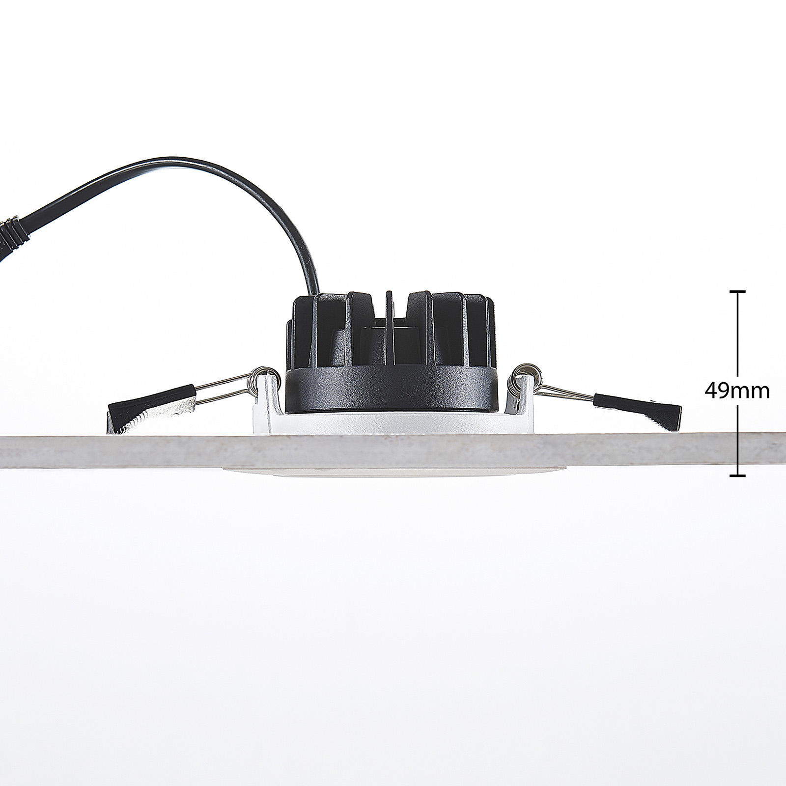 Arcchio Ozias LED beépített spotlámpa, fehér, 6 W