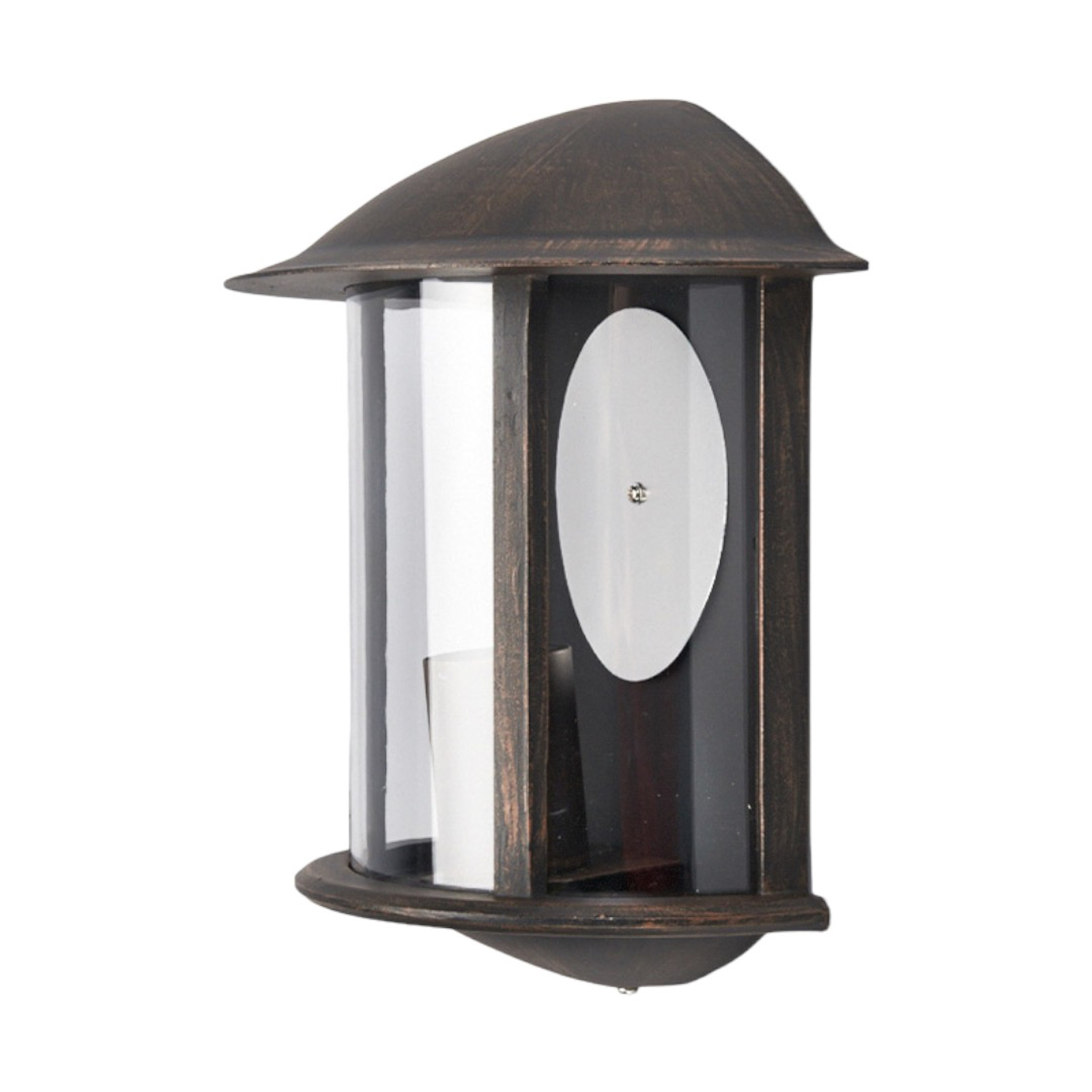 Maelis Buiten Wandlamp Rust/Clear - Lindby