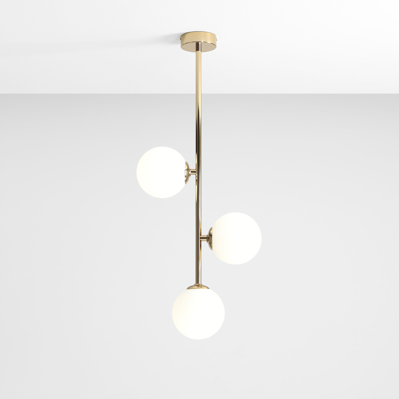 Plafón 1094PL_E30, 3 luces, oro