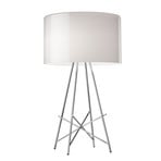 FLOS Ray T lampada da tavolo, paralume grigio