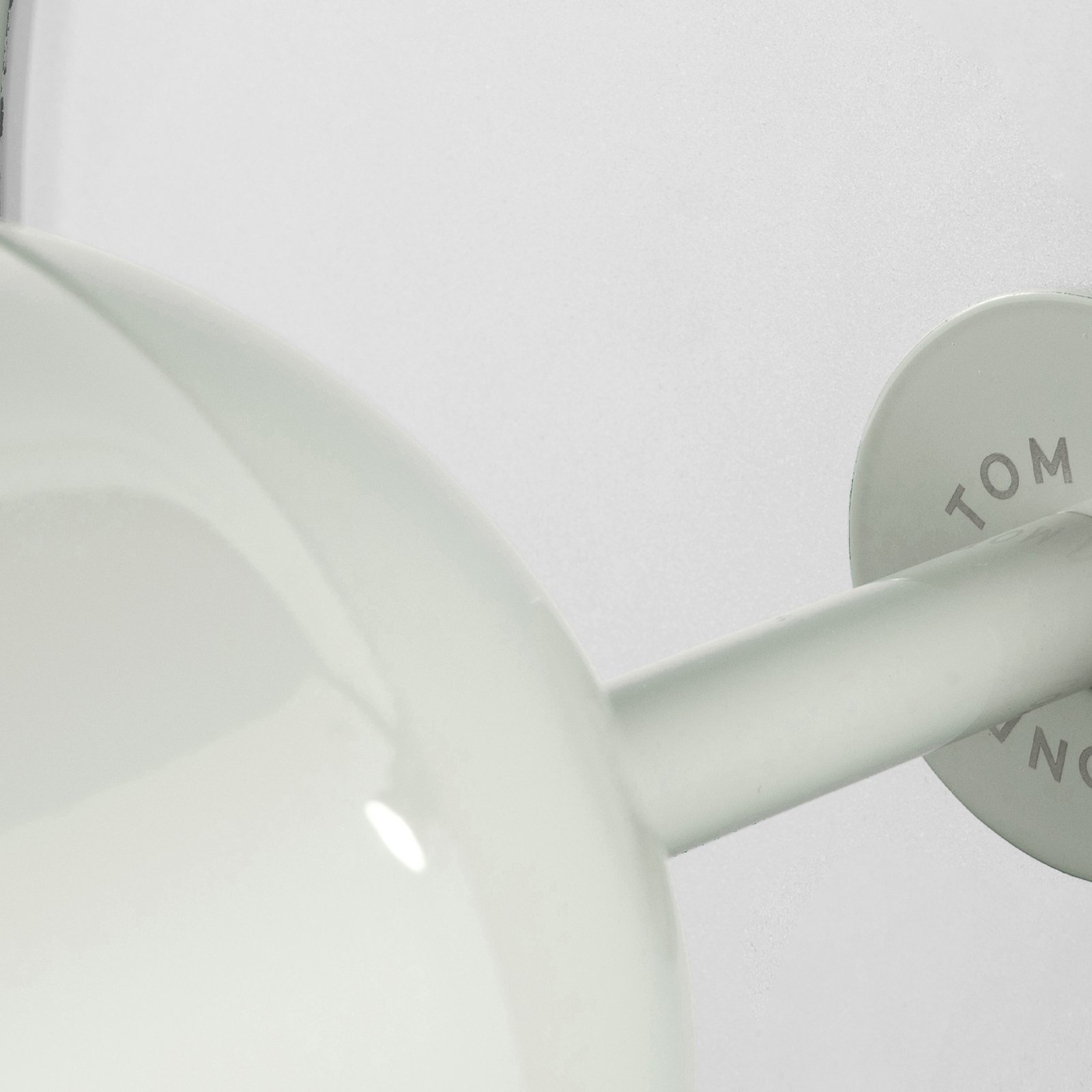 Tom Dixon LED table lamp Bell, light grey, height 43 cm, steel