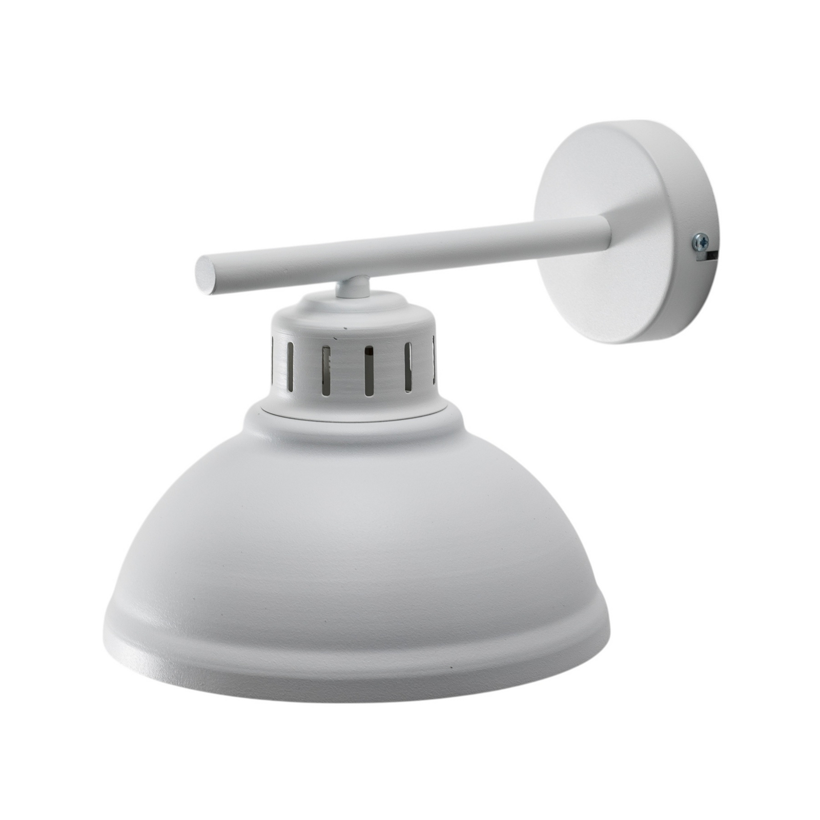 Applique murale Sven, à 1 lampe, blanc, acier, E27