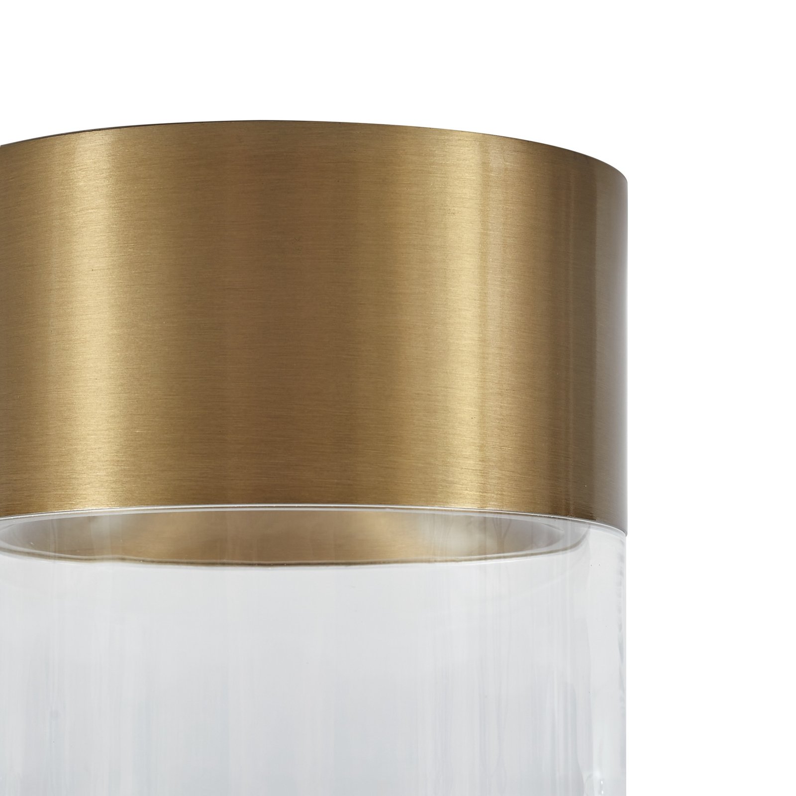 Lindby LED-Deckenleuchte Dalila, gold, Ø 10 cm, Aluminium