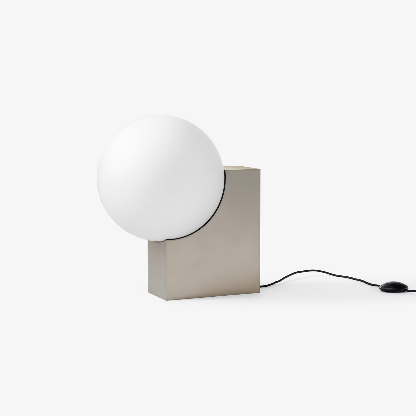 Journey SHY4 Lampadaire, gris, acier/verre, 51 cm - &TRADITION Journey SHY4 Lampadaire, gris, acier/verre, 51 cm - &TRADITION