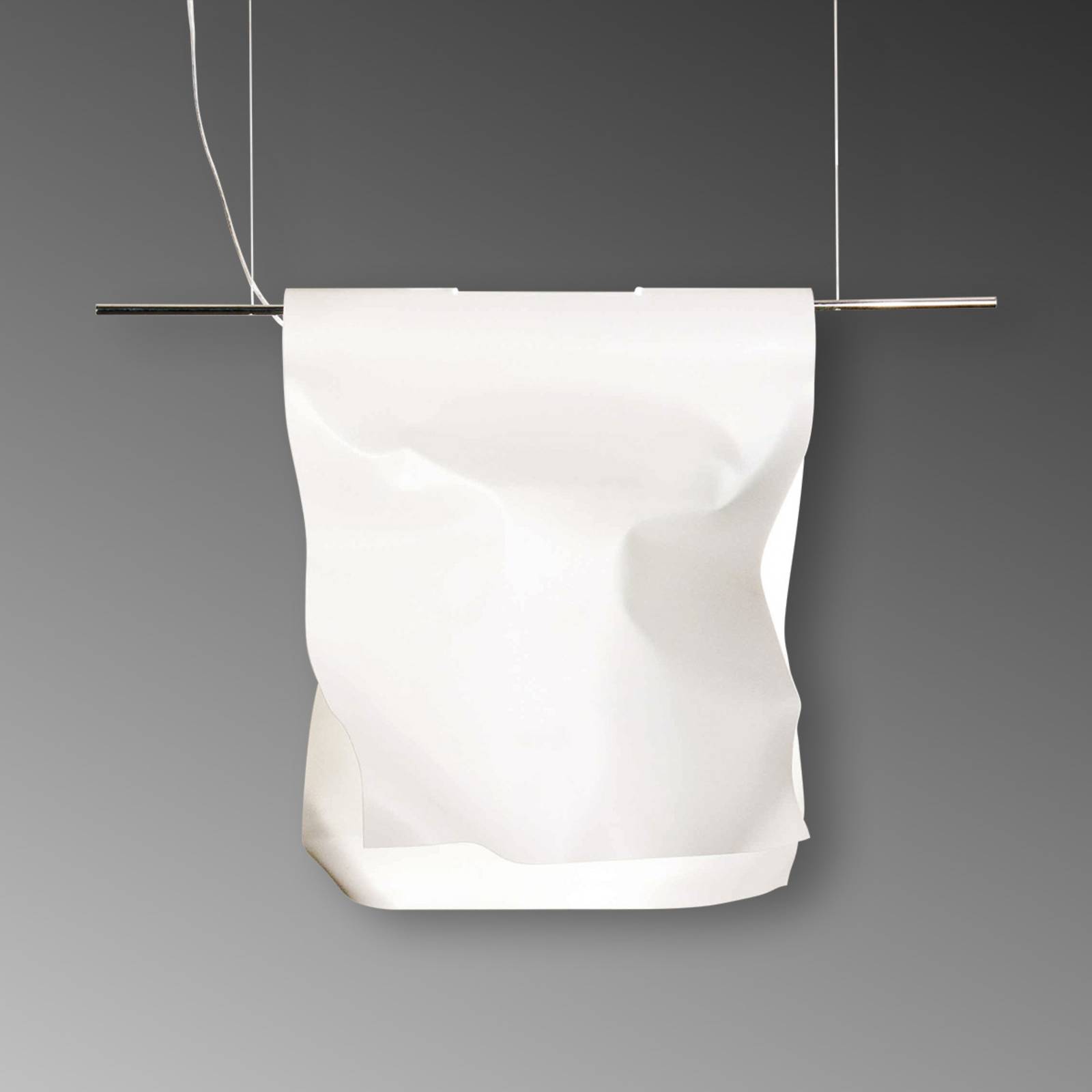 E-shop Knikerboker Stendimi závesná lampa 40 cm biela