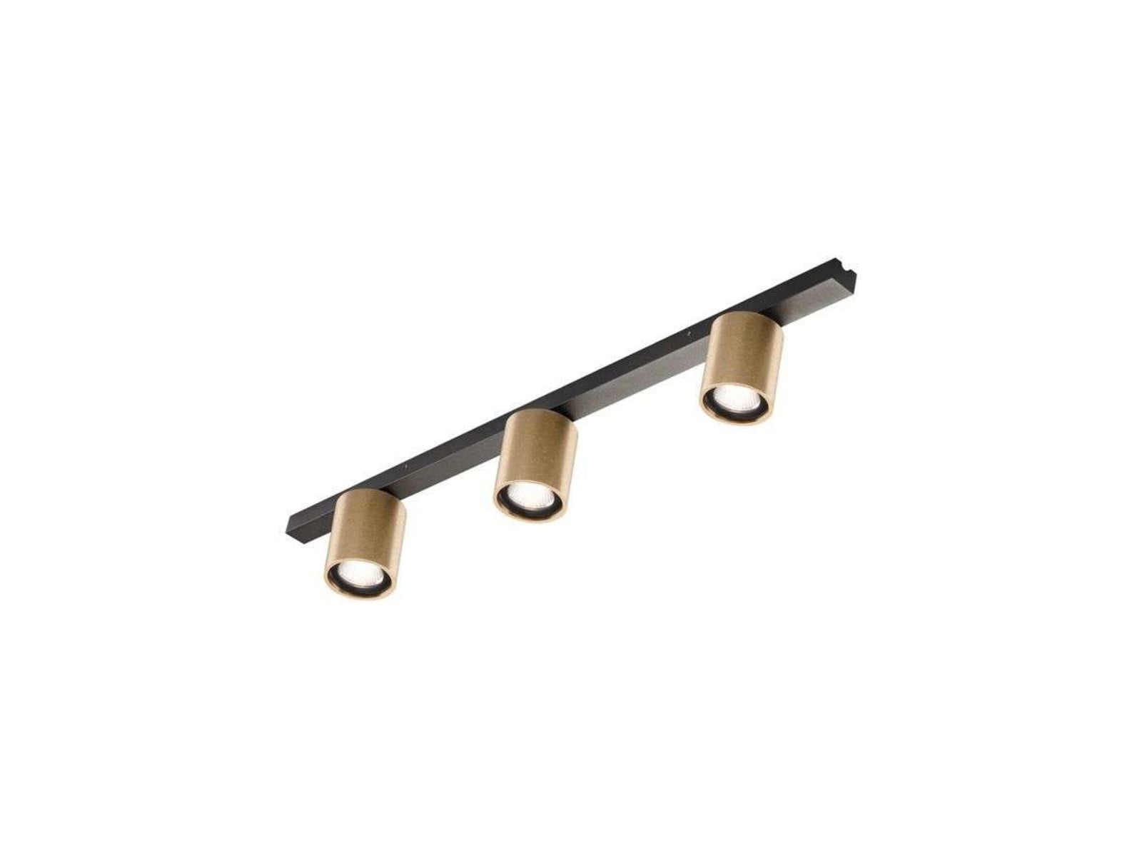 Focus LED Plafond L90 3000K Brass LIGHT-POINT - Vardagsrum - Aluminium
