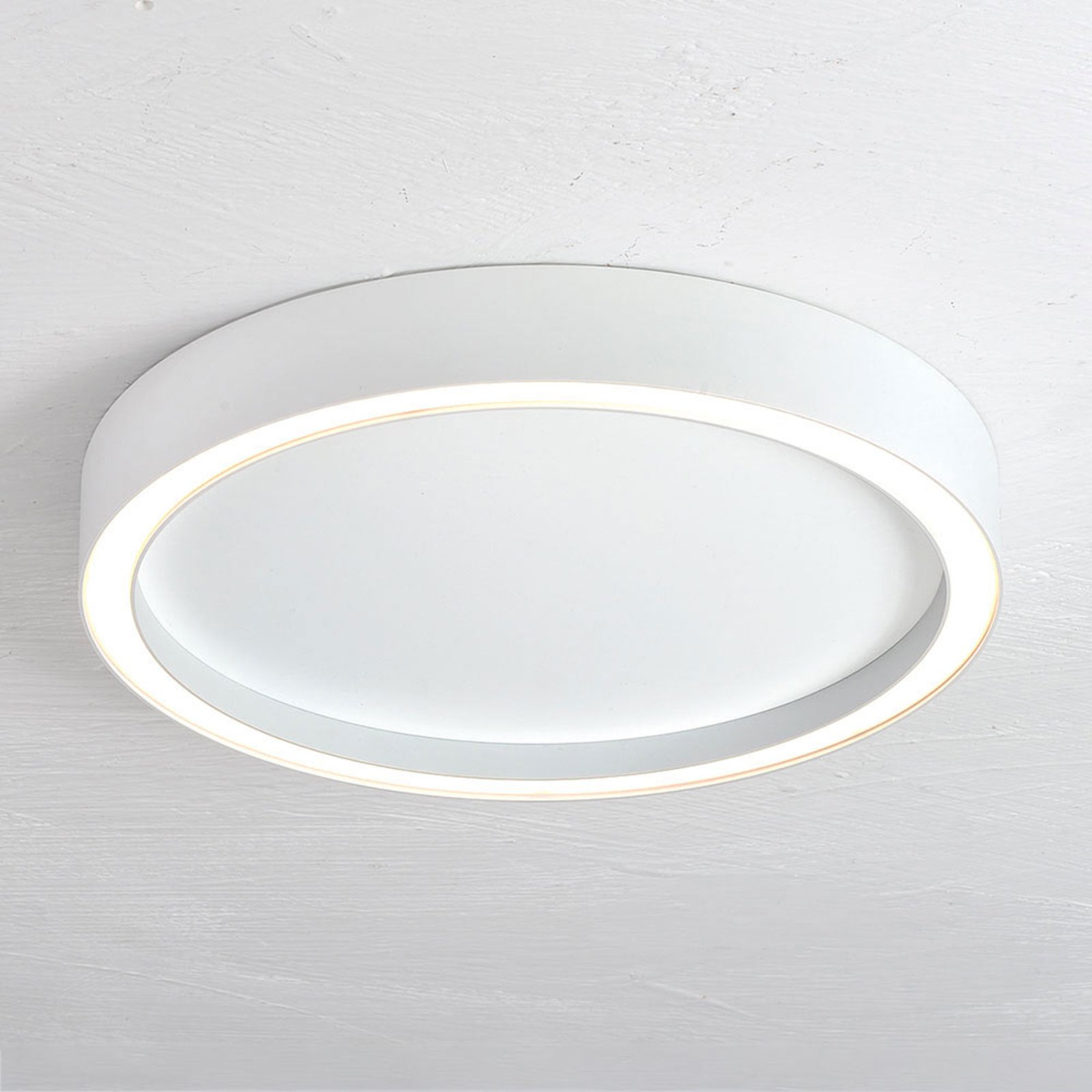 Bopp Aura LED-Deckenlampe Ø 40cm weiß/weiß