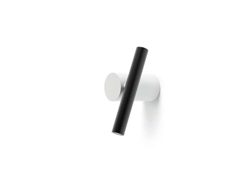 Luceplan - Doi Wall Lamp 3000K White/Black
