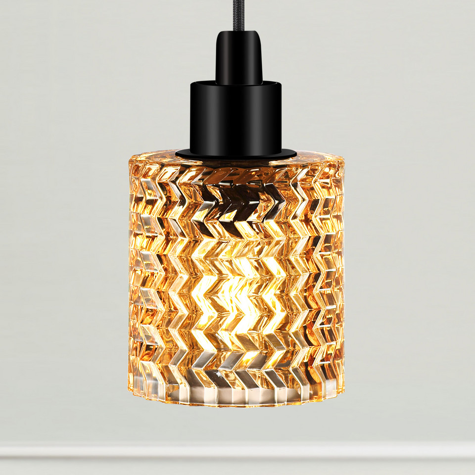 Nordlux Hollywood Taklampa Amber, brun / rost från Nordlux
