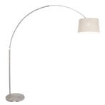 Bogen-Stehlampe Sparkled Light silber/schlamm