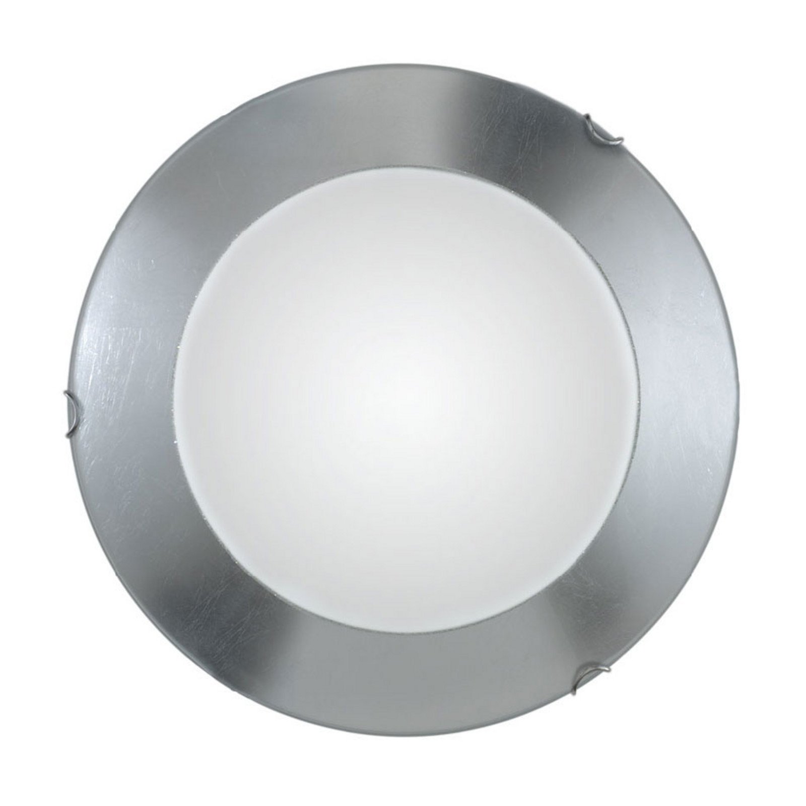 KOLARZ Lampă de perete Moon Leaf argintie Ø 40 cm