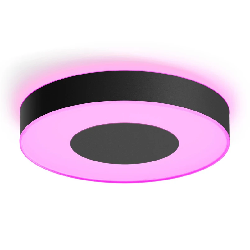 Philips Hue - Infuse LED-Deckenleuchte 42,5cm, schwarz, dim.