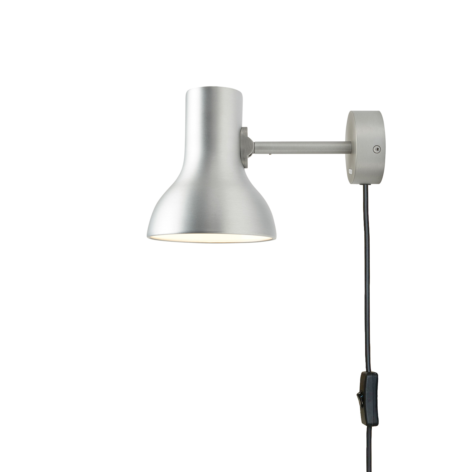 Anglepoise Type 75 Mini Metallic Wandlampe Stecker