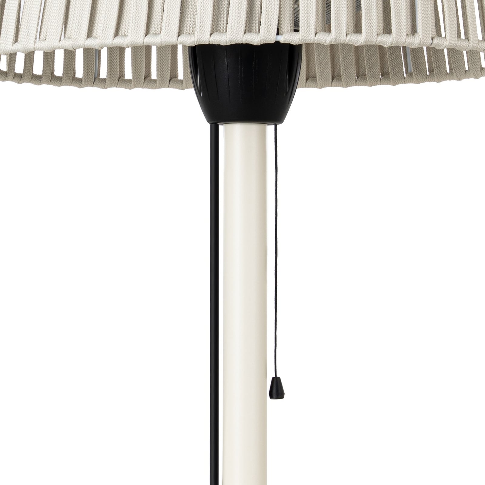 Radiateur rayonnant de table Pyravo, beige, aluminium, hauteur 70 cm, IP44 - Radiateur rayonnant de table Pyravo, beige, aluminium, hauteur 70 cm, IP44 -