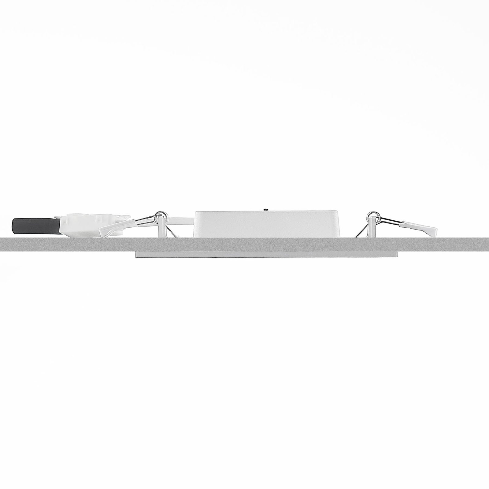 Prios Helina LED-Einbaulampe, weiß, 16,5 cm