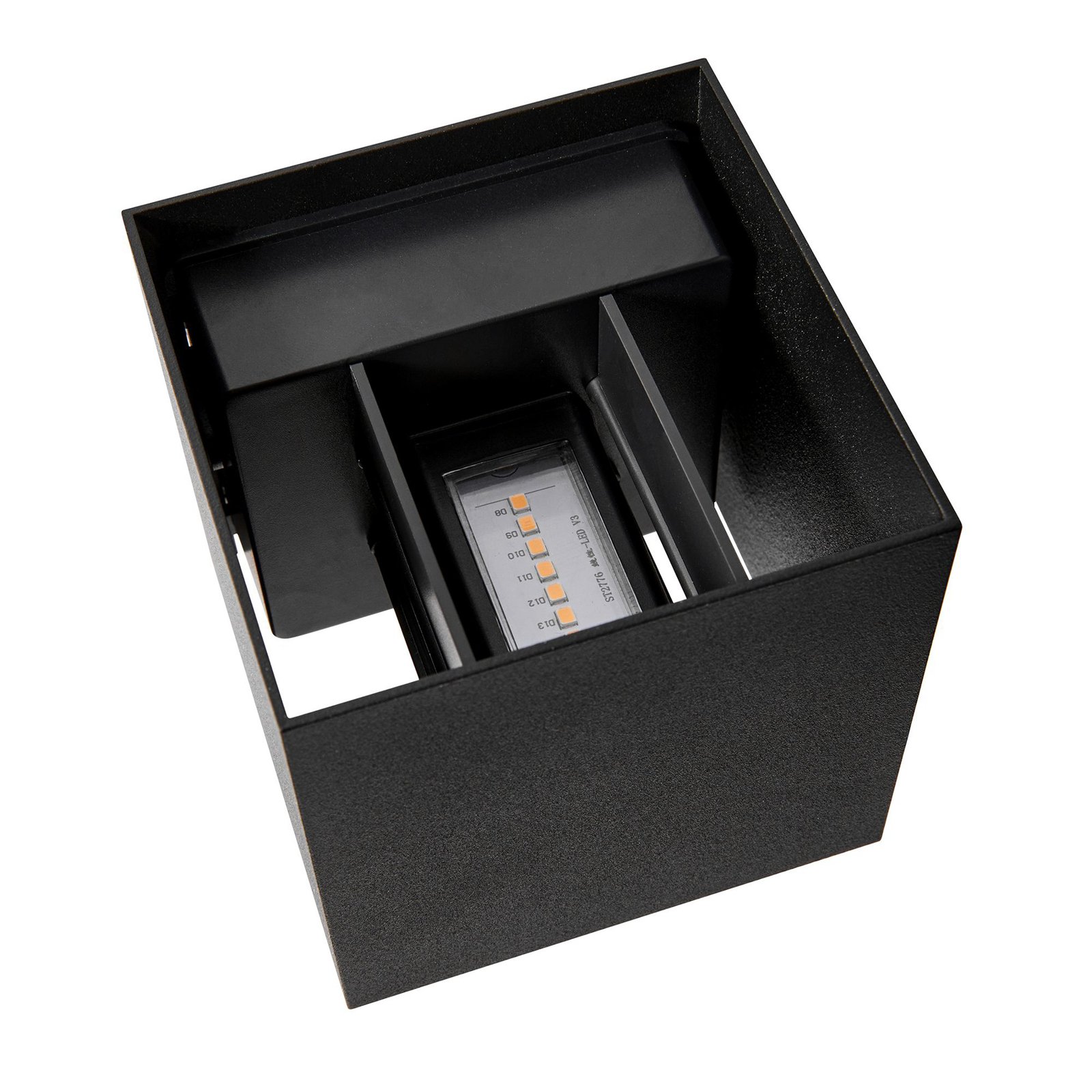 Milda Kubi Outdoor Wall Lamp Black - Nordlux