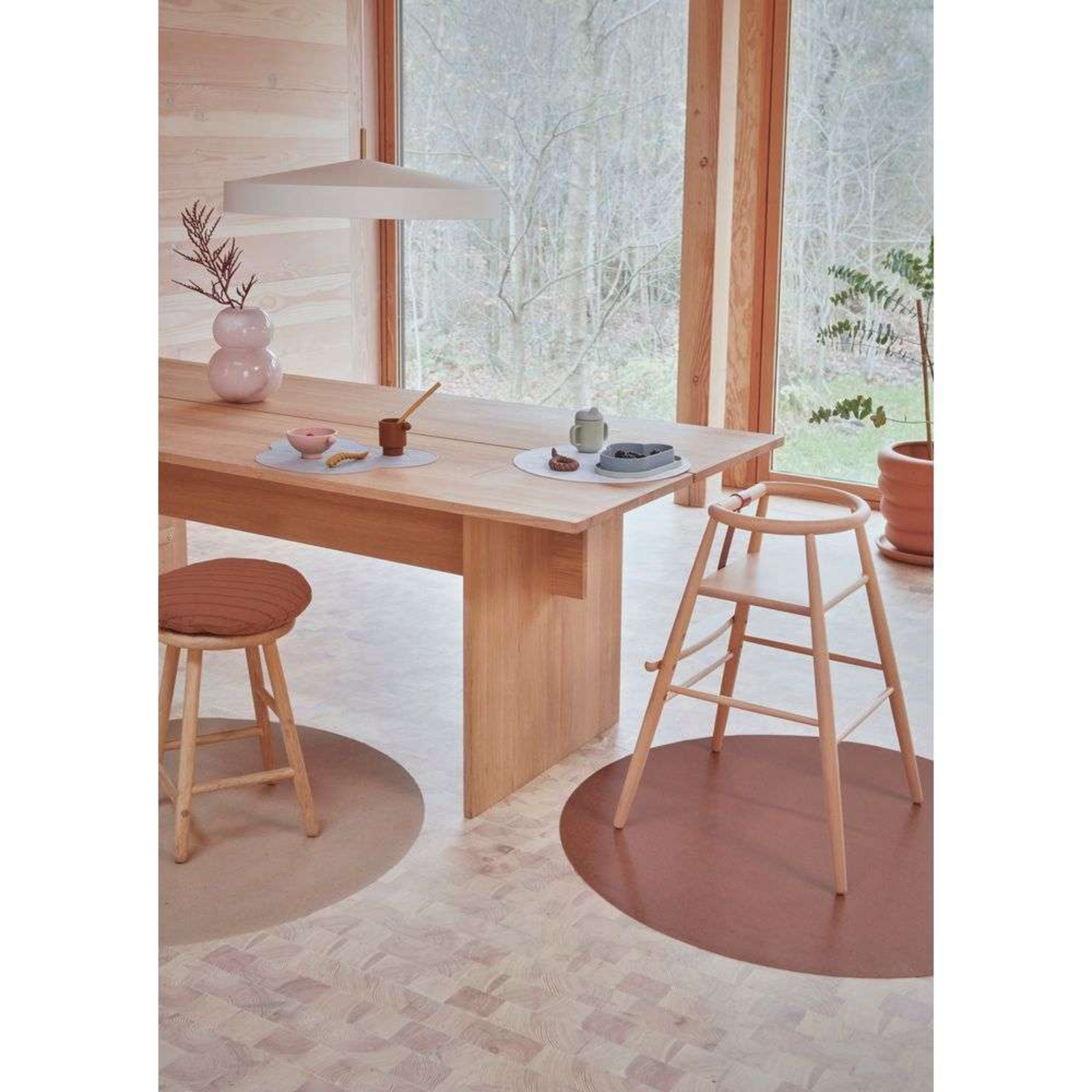OYOY Living Design hänglampa Hat Large, vit, metall OYOY Living Design hänglampa Hat Large, vit, metall