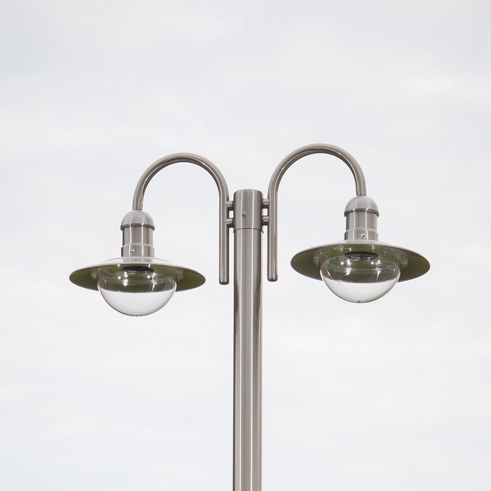 Damion 2 Outdoor Park Lamp Stainless Steel - Lindby