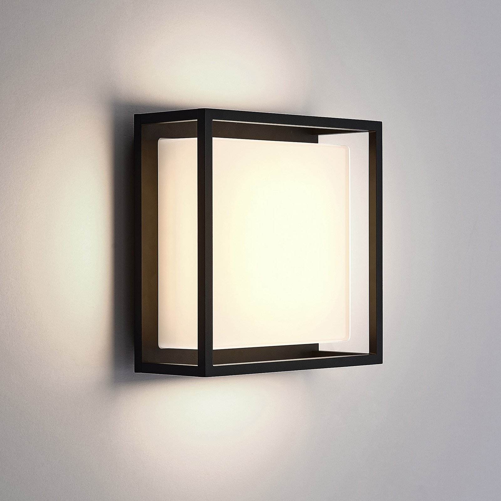 Kuga Candeeiro de Parede Exterior Graphite - Lucande