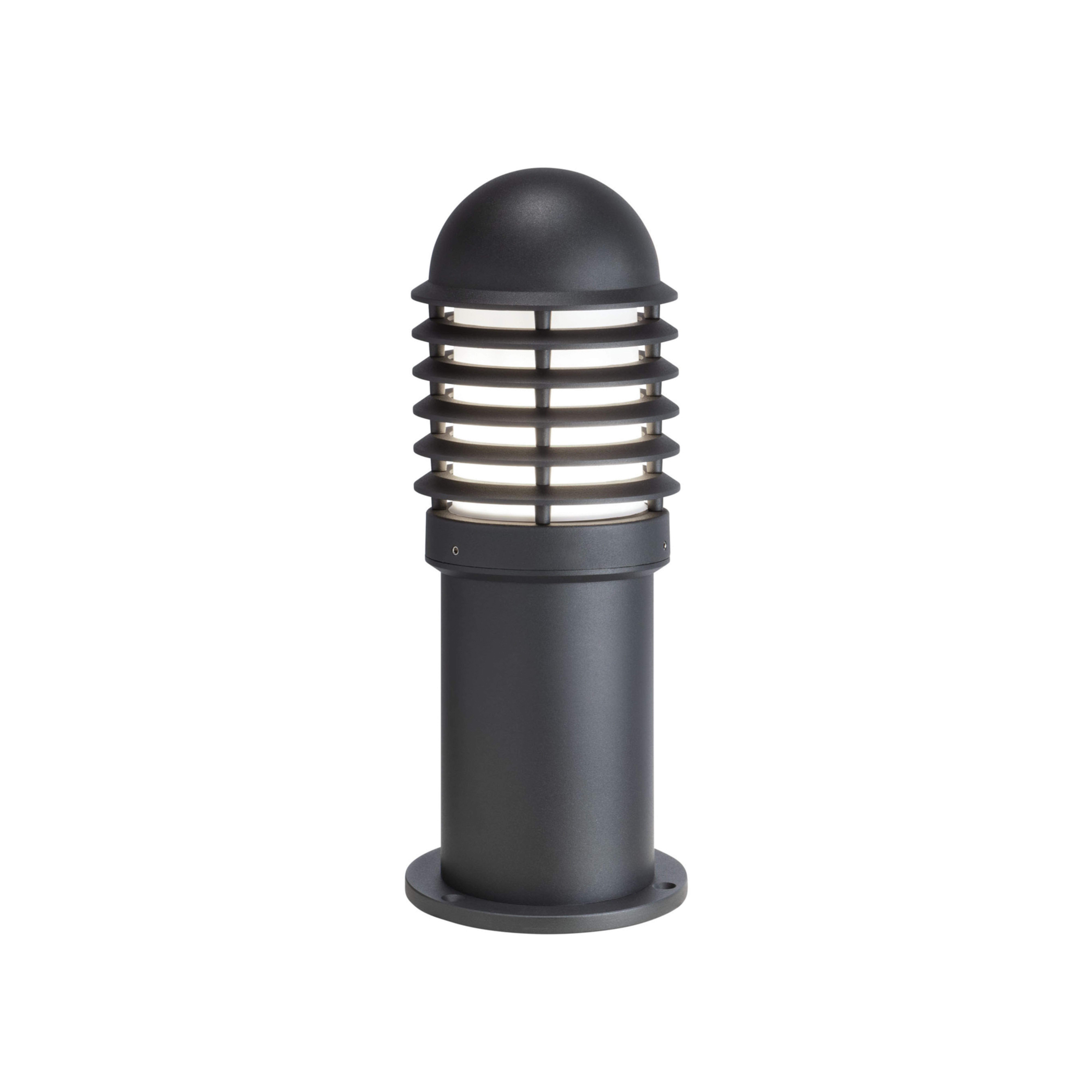 Luminaire pour socle 1040 alu moulé avec lamelles
