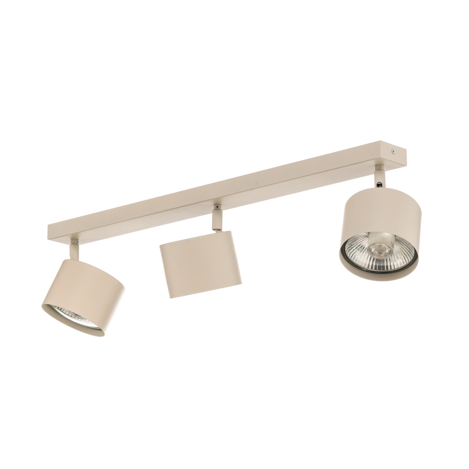 Deckenspot Chloe verstellbar dreiflammig, beige