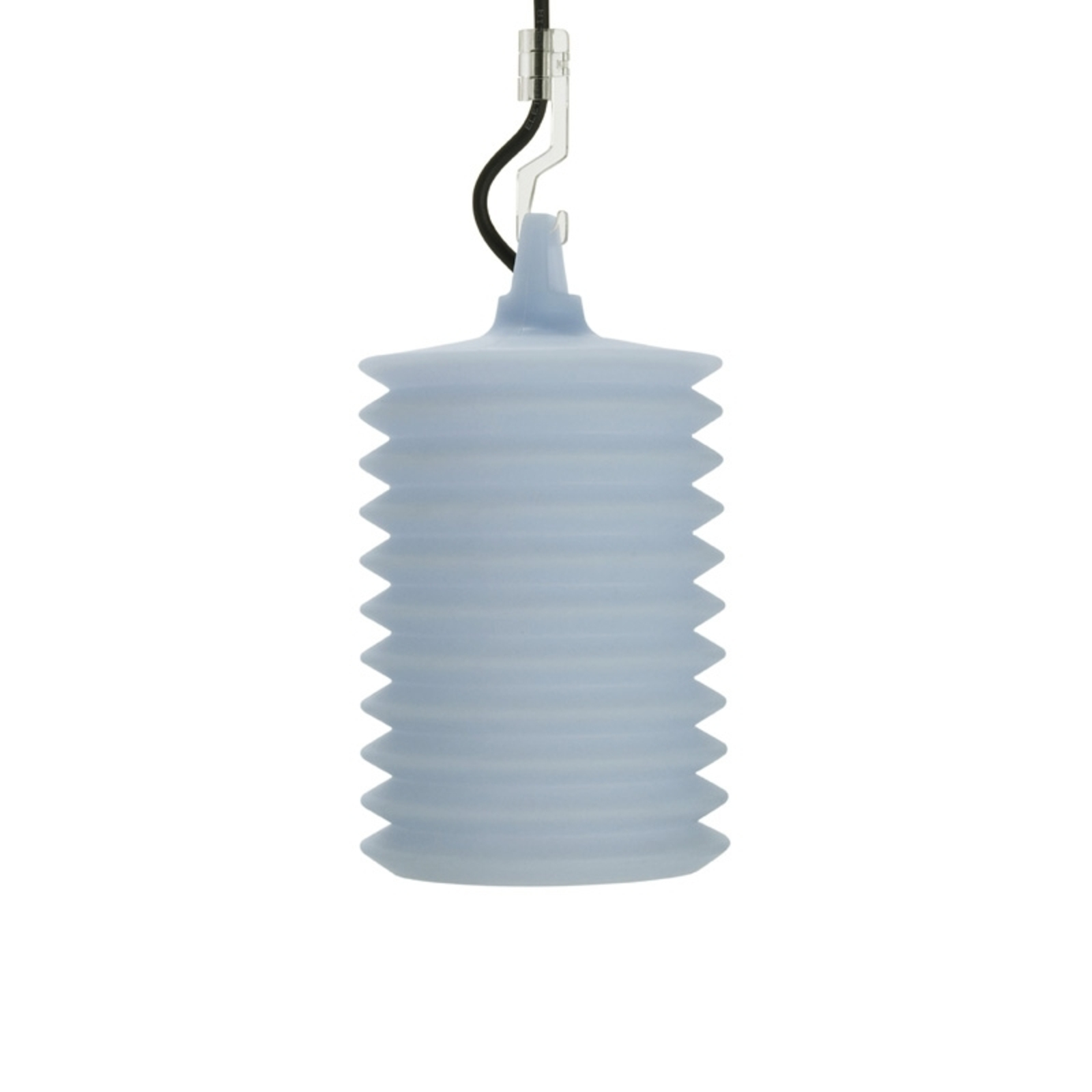Rotaliana Impressive LAMPION hanging light blue, for Living / Dining Room, silicone, polycarbonate, E27, 40 W, energy efficiency: A++, H: 27 cm