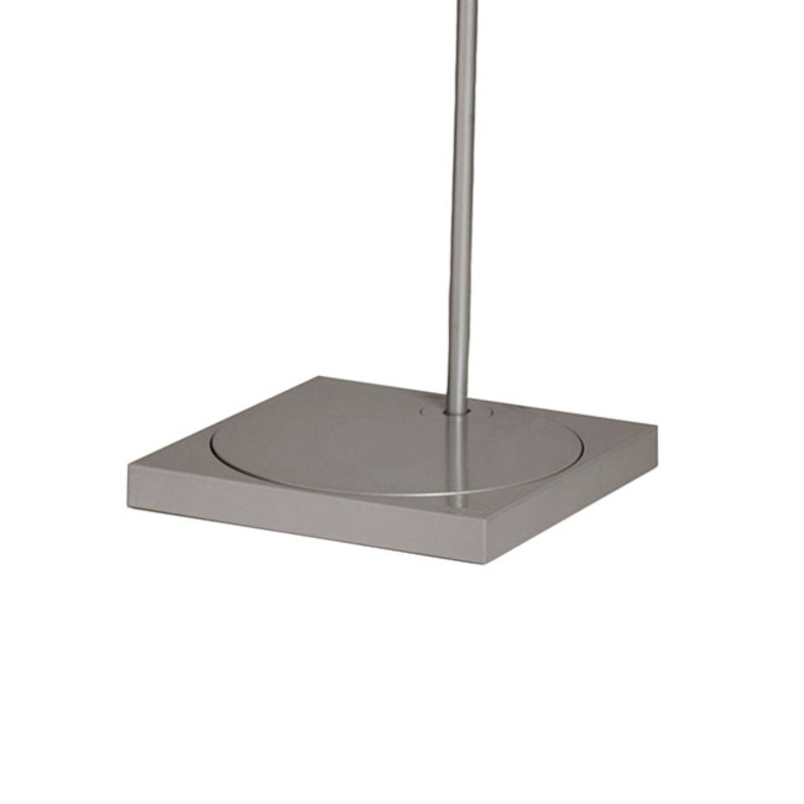 GLamOX Table base for Ninety, aluminium grey