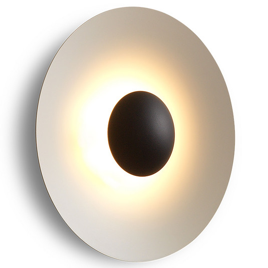 MARSET Ginger 42C LED-Wandlampe Ø42cm sand