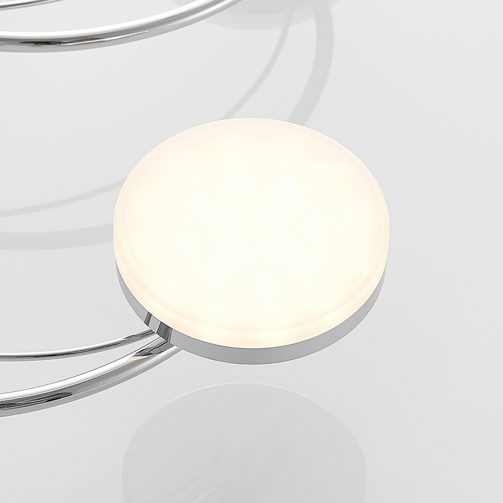 Rouven 6 LED Deckenleuchte Chrome - Lindby