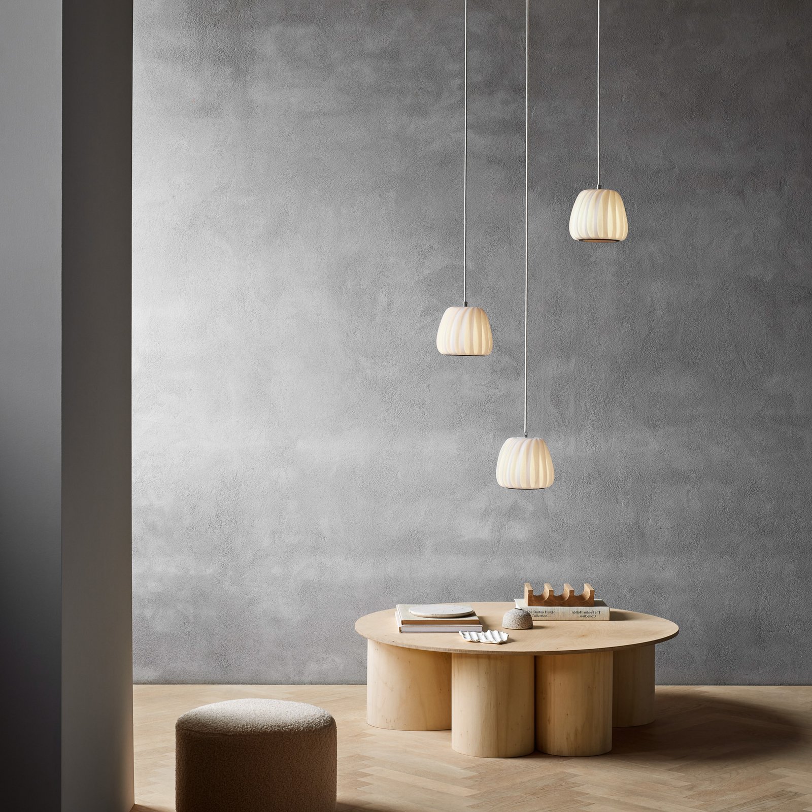 ST906 Pendel Mini 18x17 White/Grey - Tom Rossau