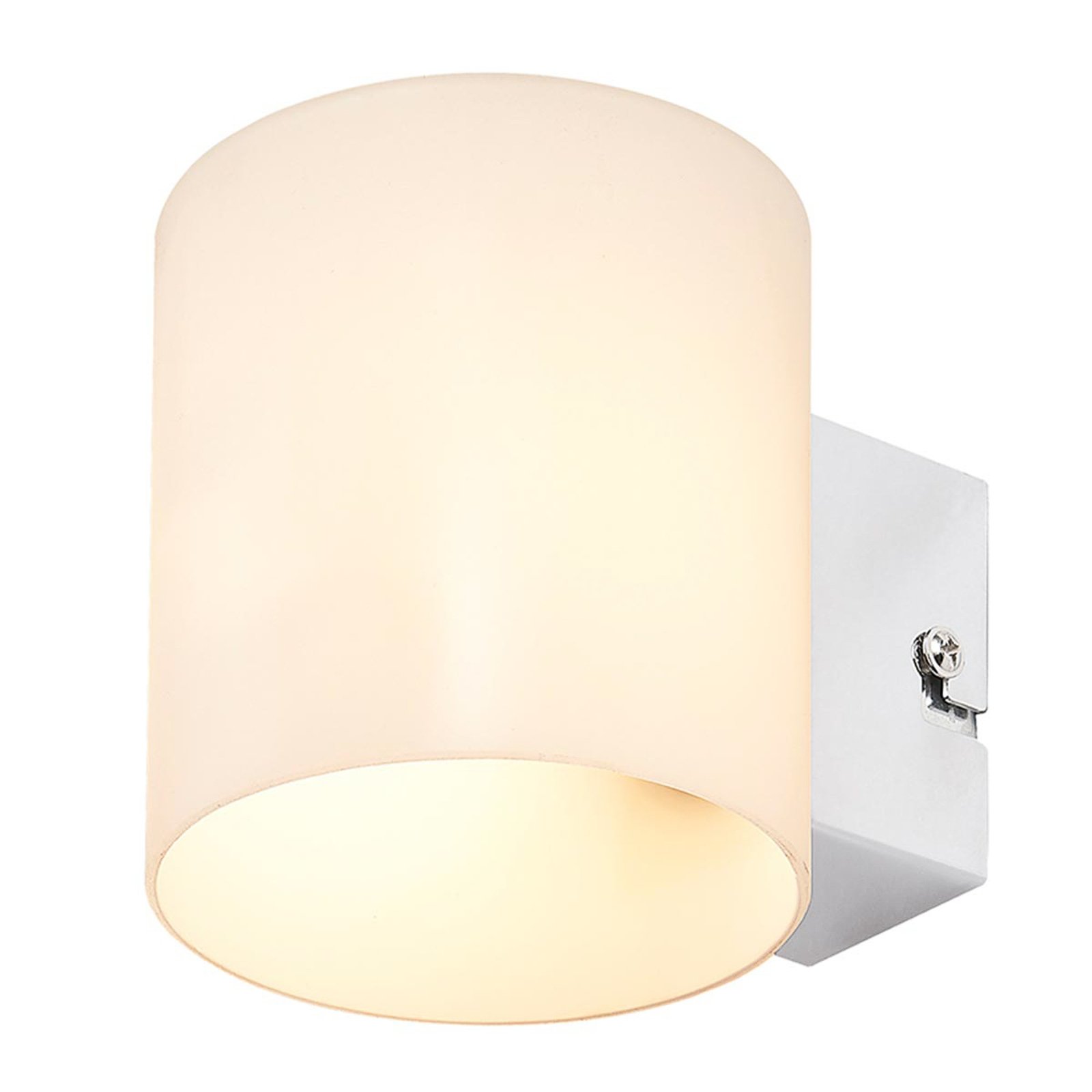 Gerrit Wandlamp Opal/Chrome - Lindby