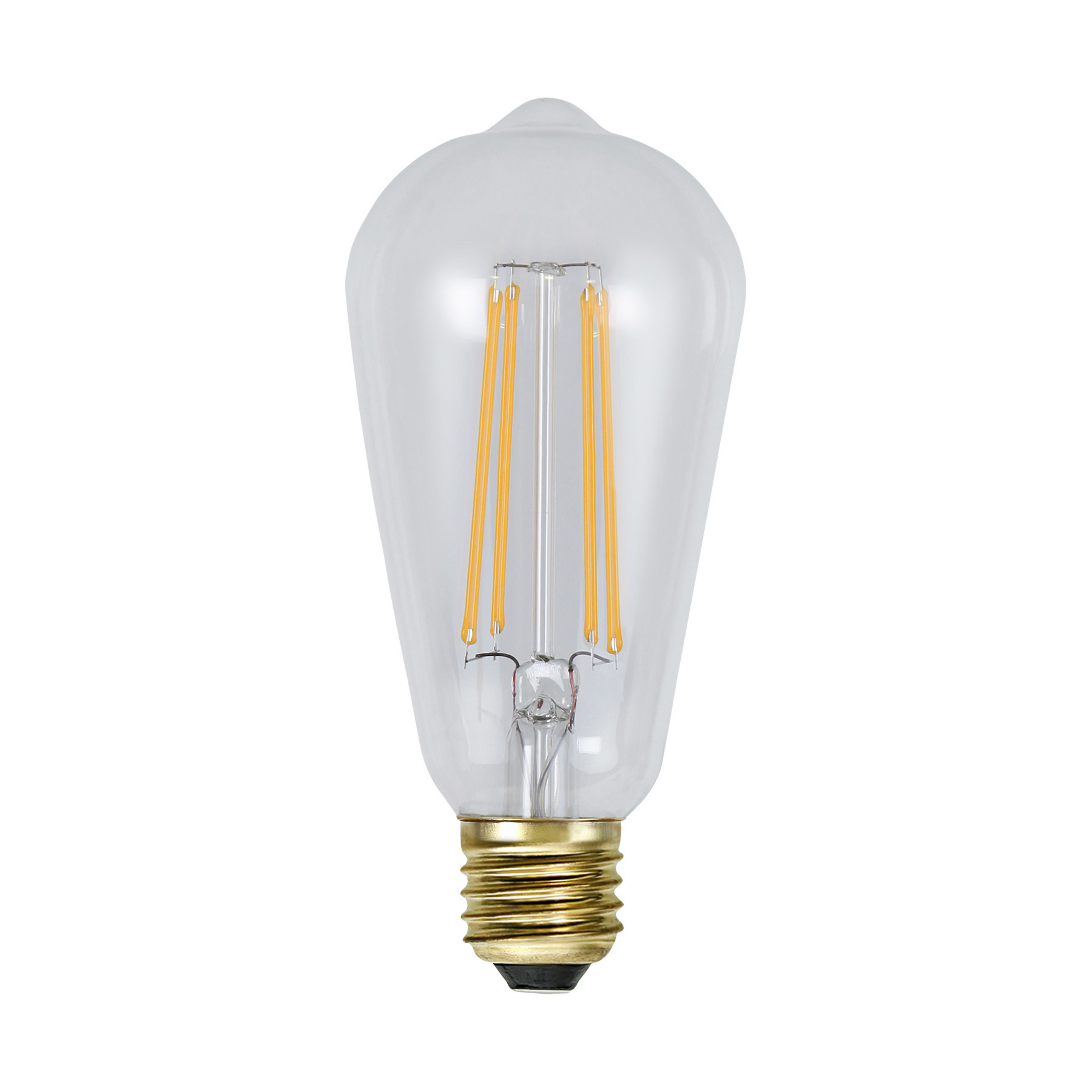 Ampoule LED E27 ST64 3,6W 2.100 K Soft Glow, à intensité variable