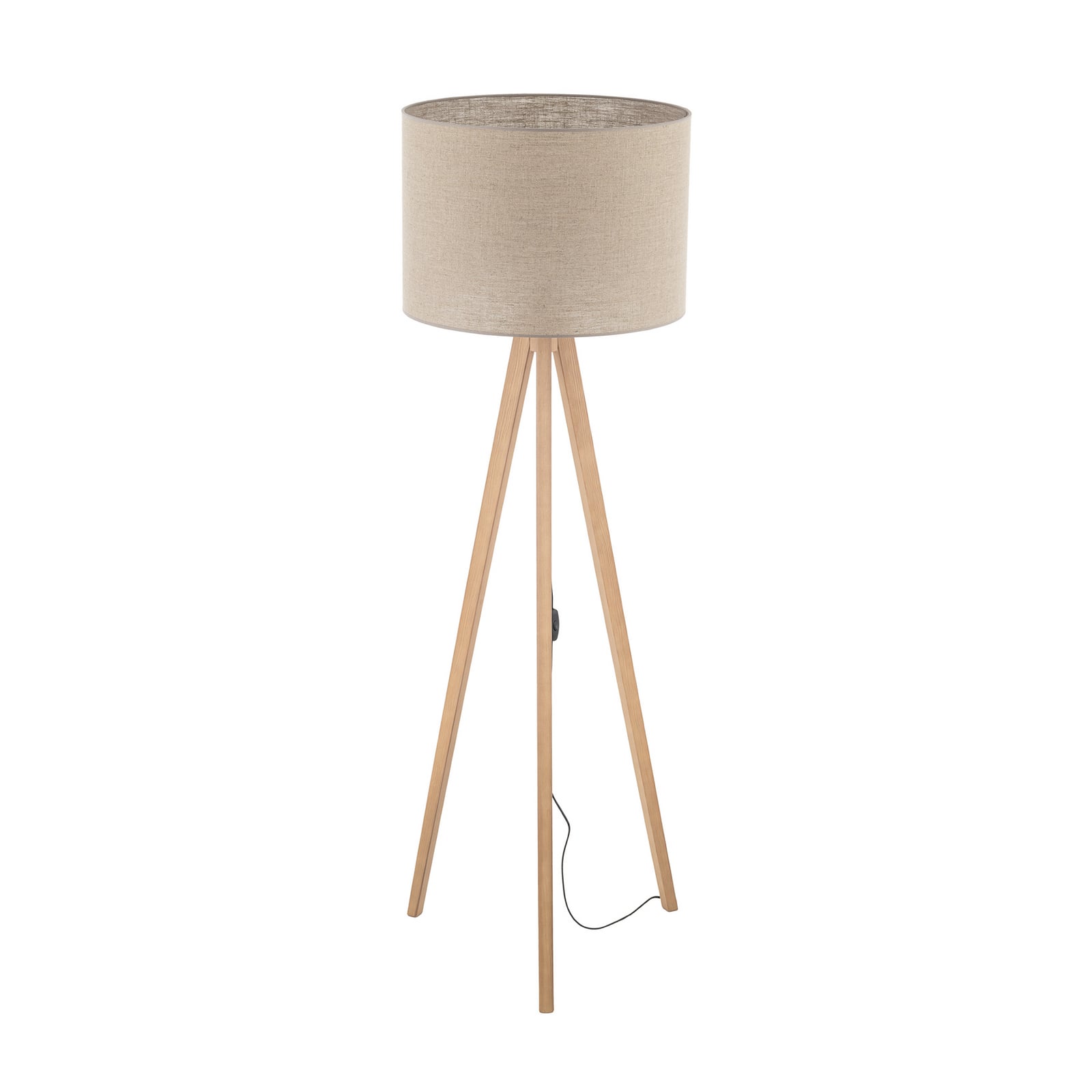 Piantana Grand, beige/pino, altezza 145 cm, E27