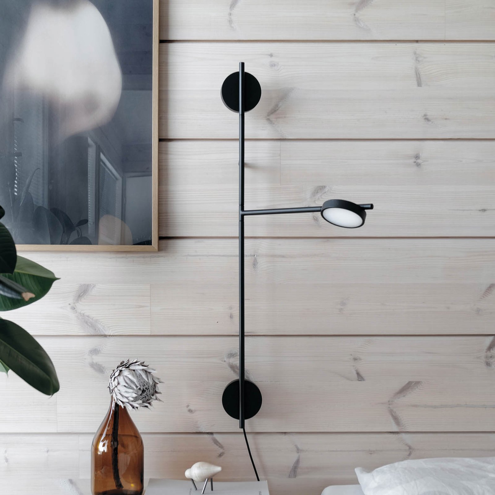 Igram Fali Lámpa LED Black - Grupa