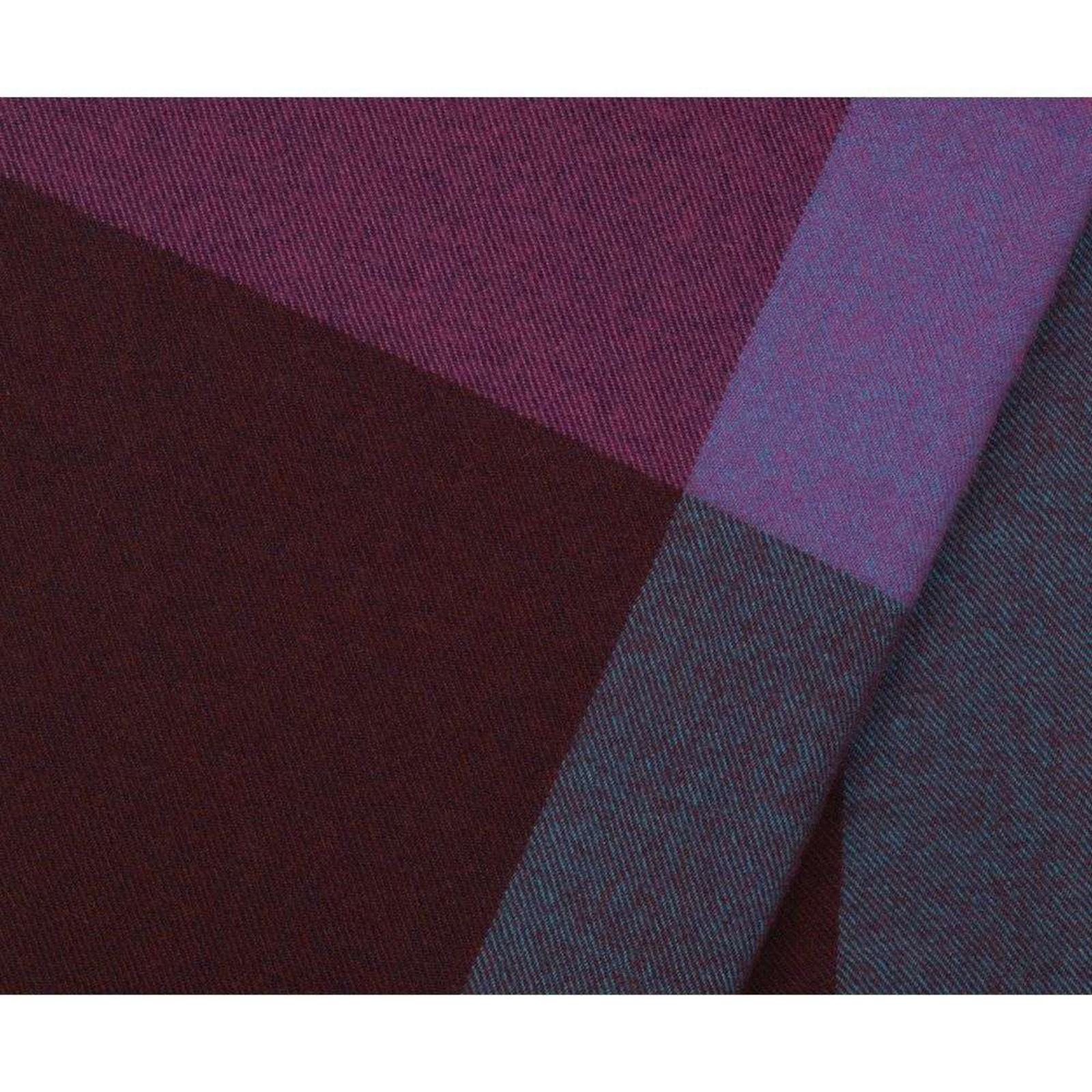 Colour Block Blankets Blue/Bordeaux - Vitra