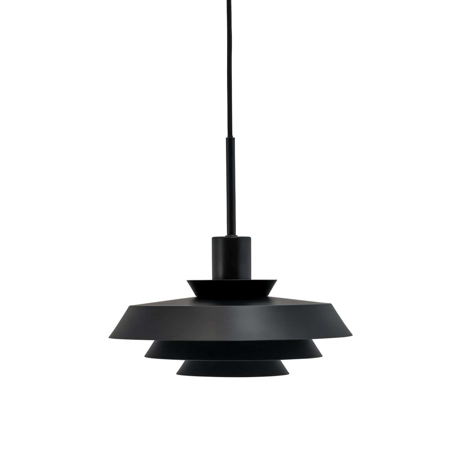 Dyberg Larsen DL30 lampa wisząca Ø 30 cm, czarna