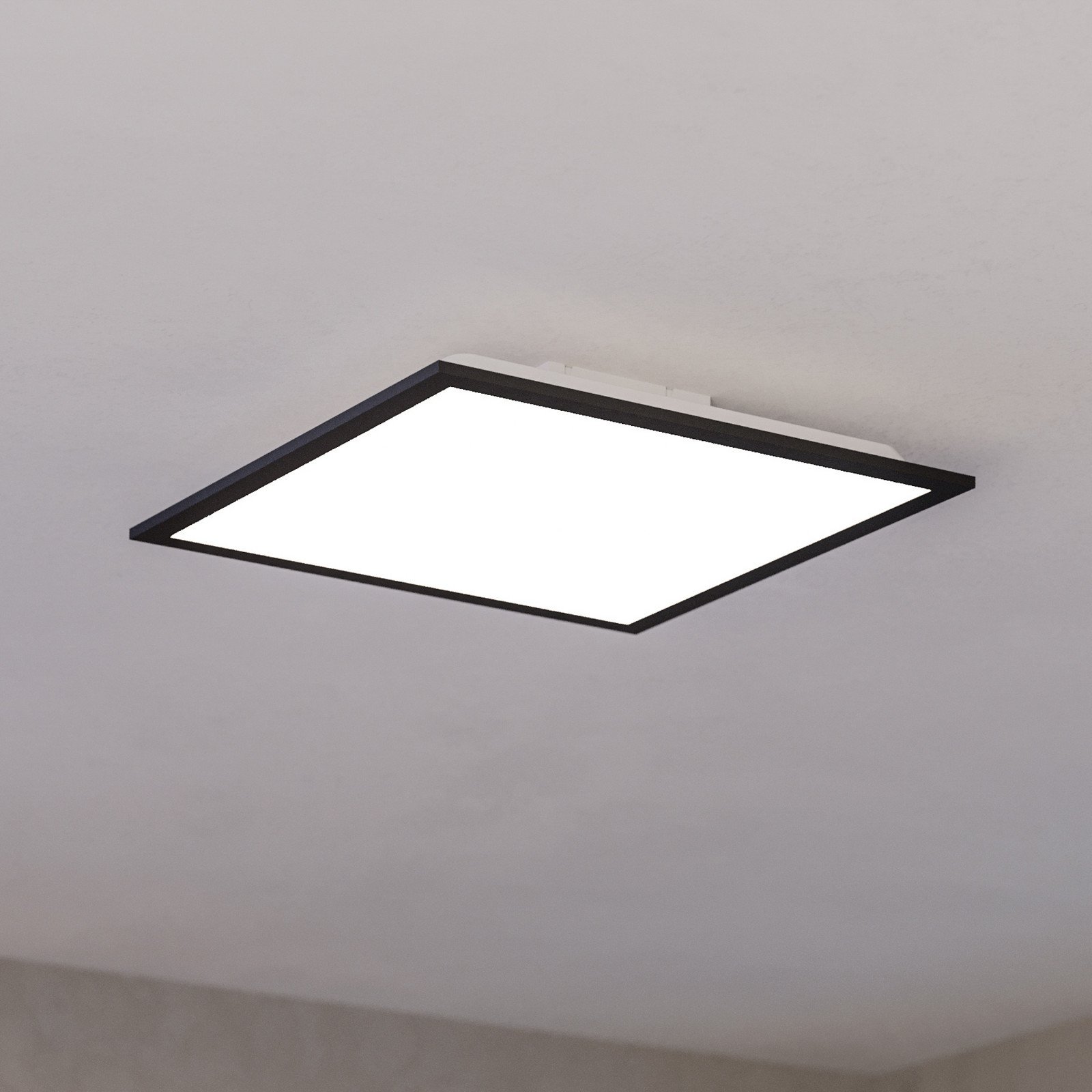 Lampă de masă Barlaston înălțime 39 cm negru/gri metal/țesătură