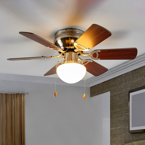 Flavio - ventilatore da soffitto a 6 pale con luce