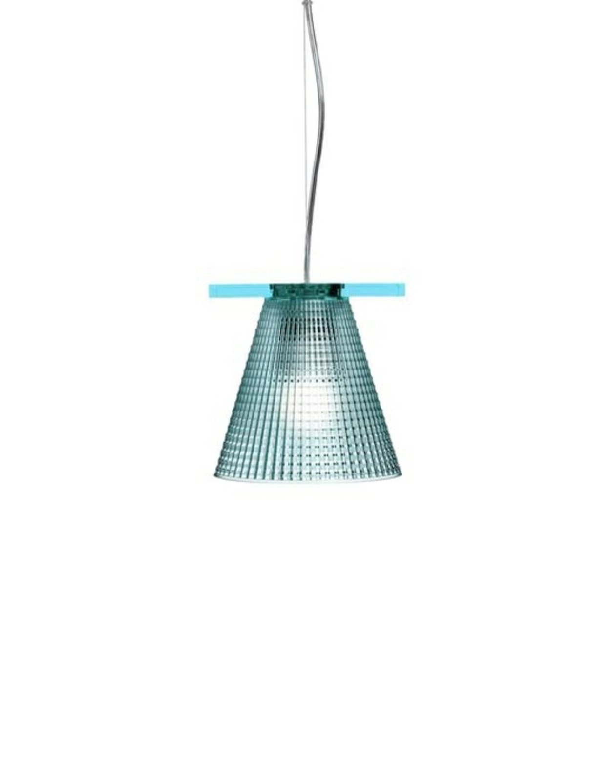 Light Air Lustră Pendul Sculped Light Blue - Kartell