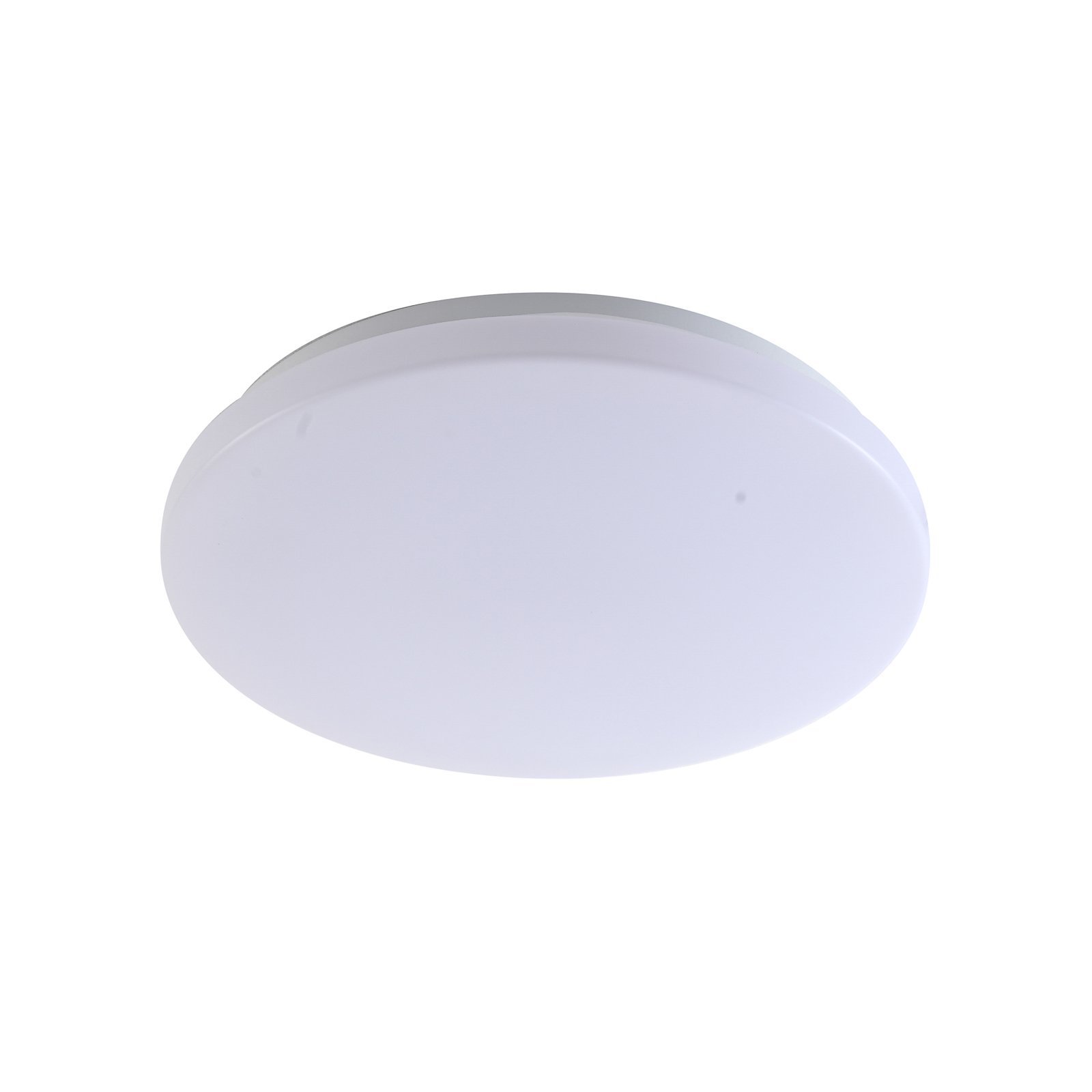 Lindby LED-Außendeckenleuchte Kirkola, 4000 K, Ø 34 cm, weiß