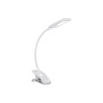 Aluminor Mika Pince LED luz de grampo stepdim branco