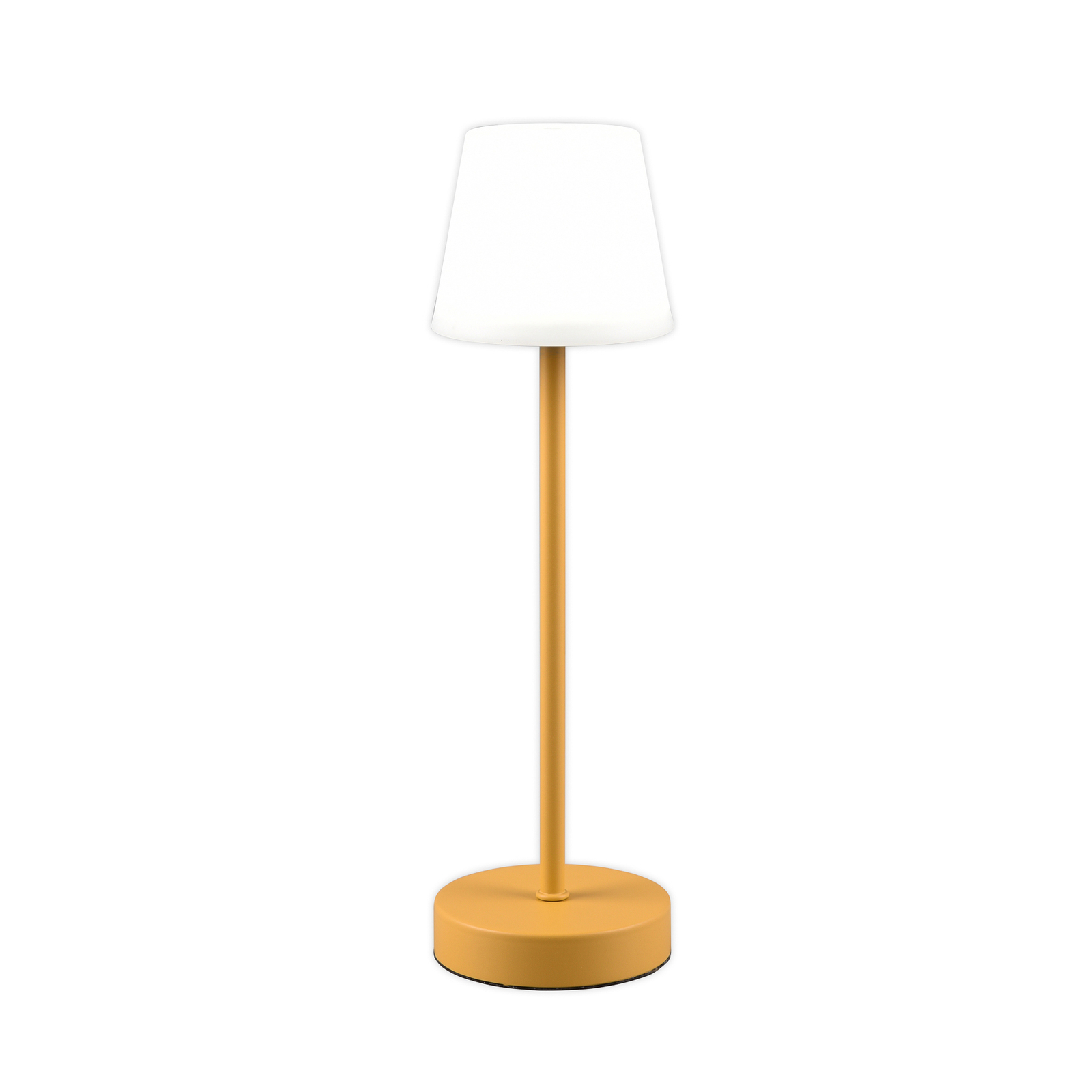 LED stolní lampa Martinez, stmívač a CCT, žlutá